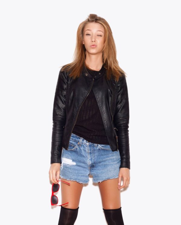 Biker Leather Jacket - Imagem 3